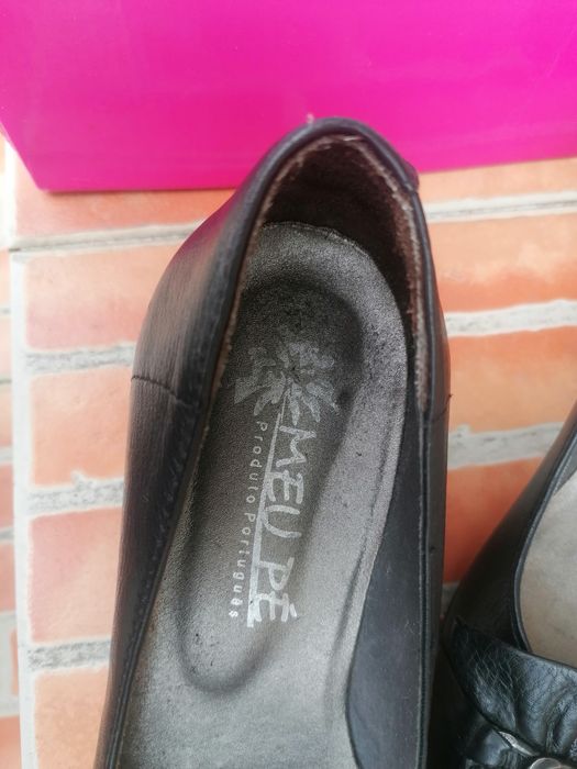 Sapatos senhora salto produção portuguesa