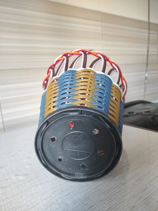 Кошик-смітник різнокольоровий часів СССР