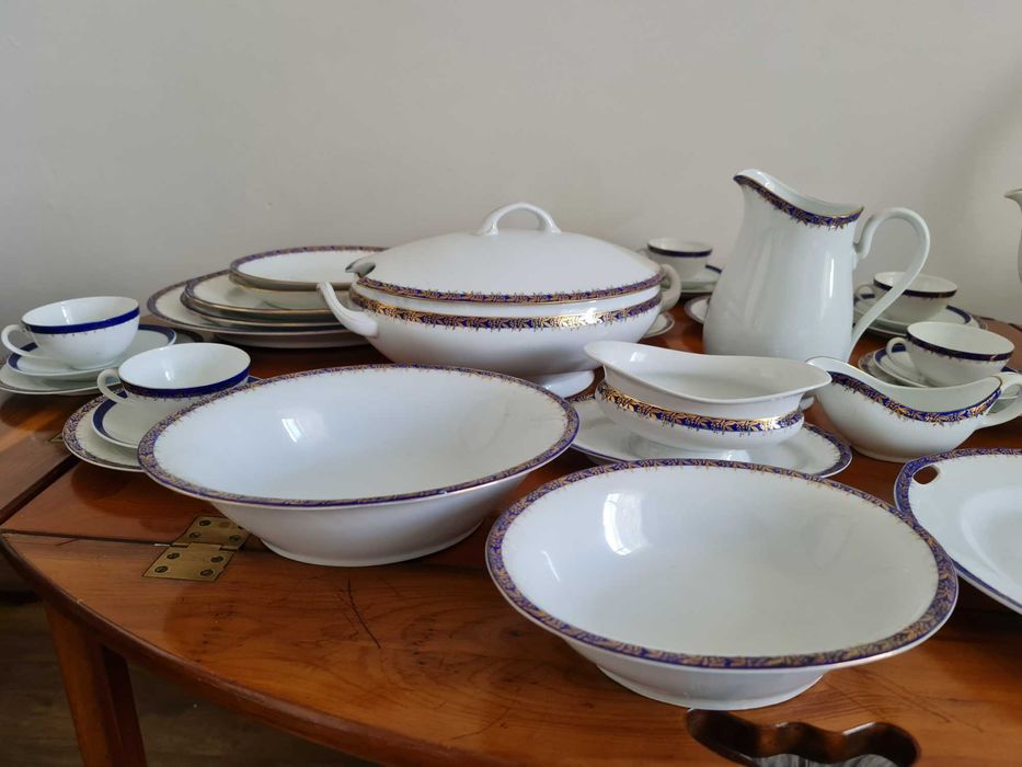 Porcelana, serwis Victoria China Czechoslovakia