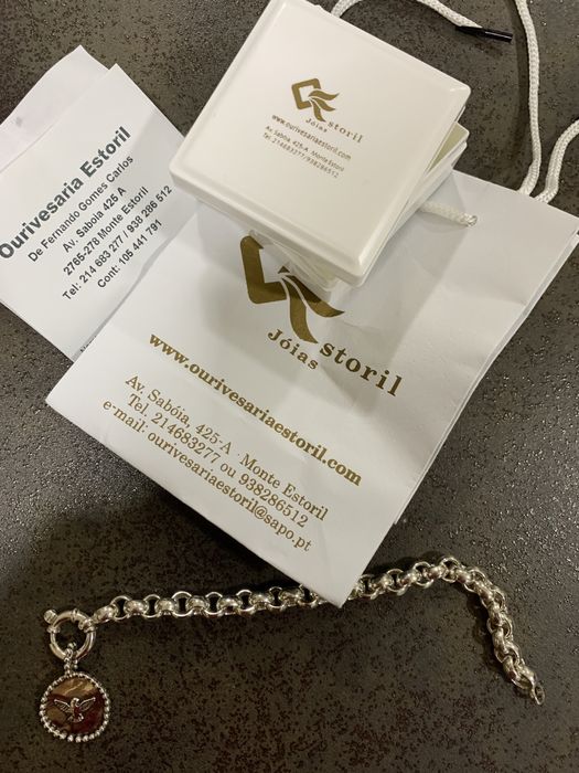 Pulseira prata linda