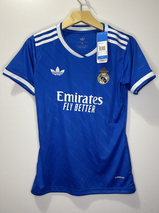 Klasyczna koszulka piłkarska Madryt – Retro Style – Nowa M