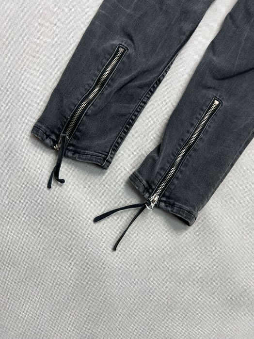 Spodnie Acne Studios jeans zip women