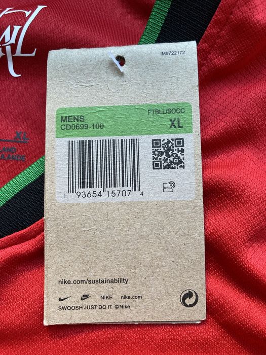 Camisola da selecão nacional