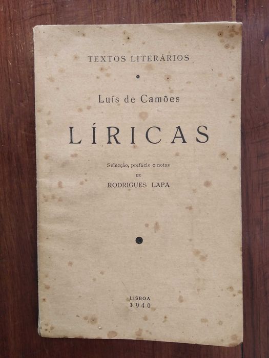 Luís de Camões - Líricas