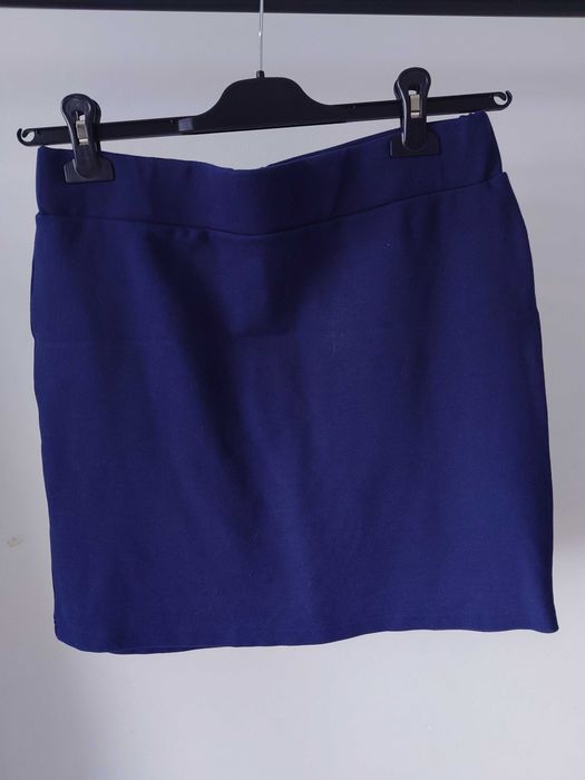 Niebieska spódniczka mini M basic