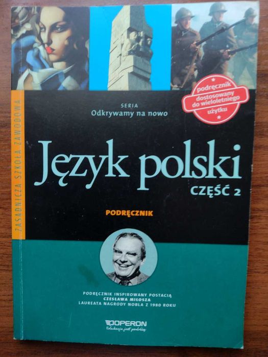 Język polski Odkrywamy na nowo Część 2 Zasadnicza Szkoła Zawodowa