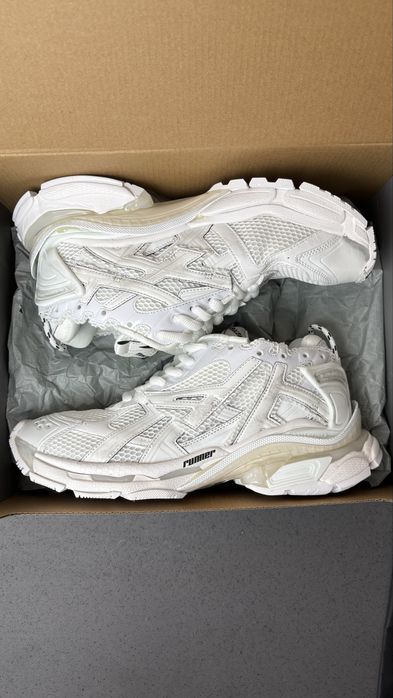 Кросівки Balenciaga Runner White/ Баленсіага Раннер розмір 42, 43, 44