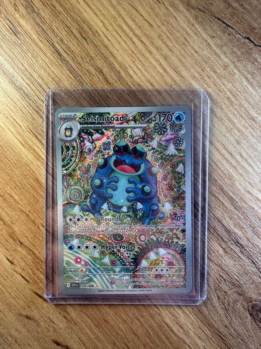 Seismitoad (BLK 105) - Karta kolekcjonerska Pokemon TCG