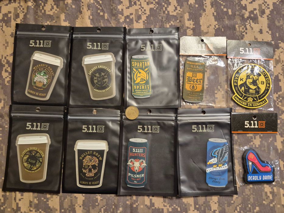 5.11 Патчі/Шеврони