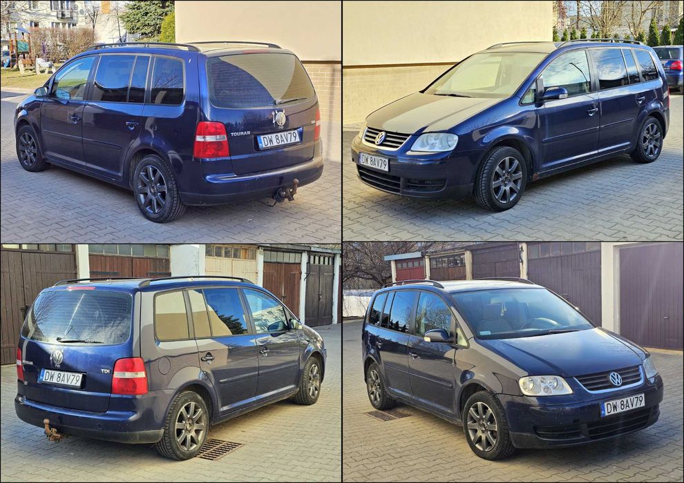 Samochód Volkswagen Touran 1.9 TDI 2003 rok