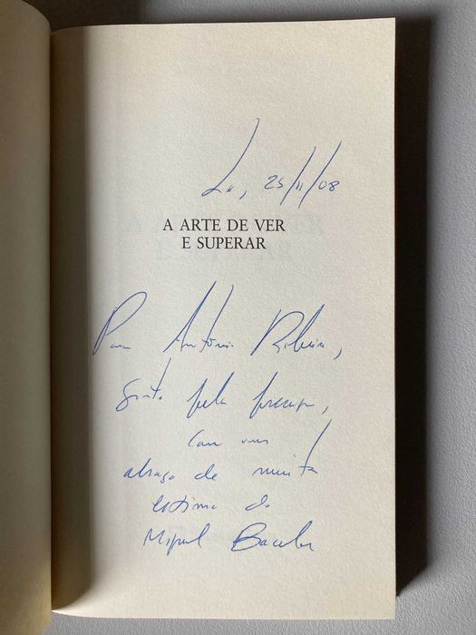 A Arte de Ver e Superar, de Miguel Bacelar