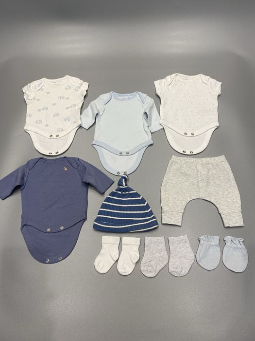 Next Комплект (боді, штанці, шапочка, носочки), розмір First size