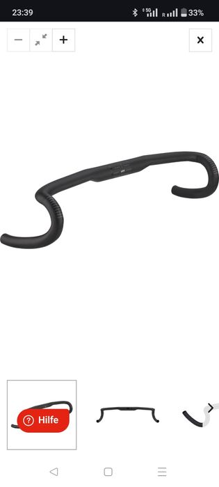 Guiador newmen carbono