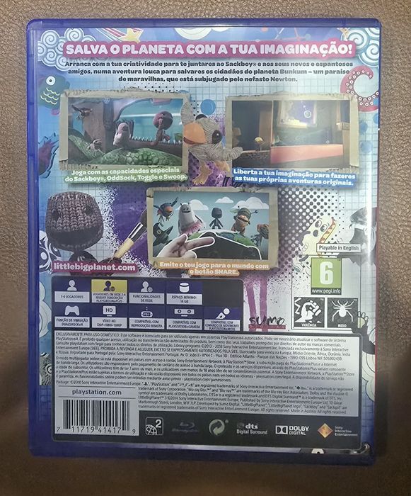 Jogos para PS4 nunca usados