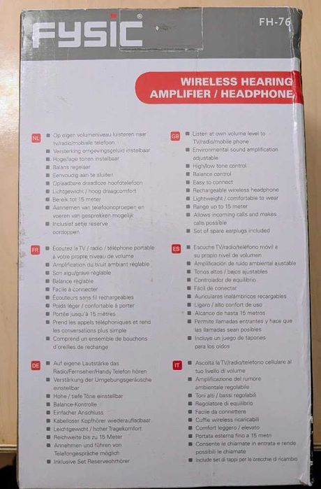 Fysic FH-76 Wireless Headphones