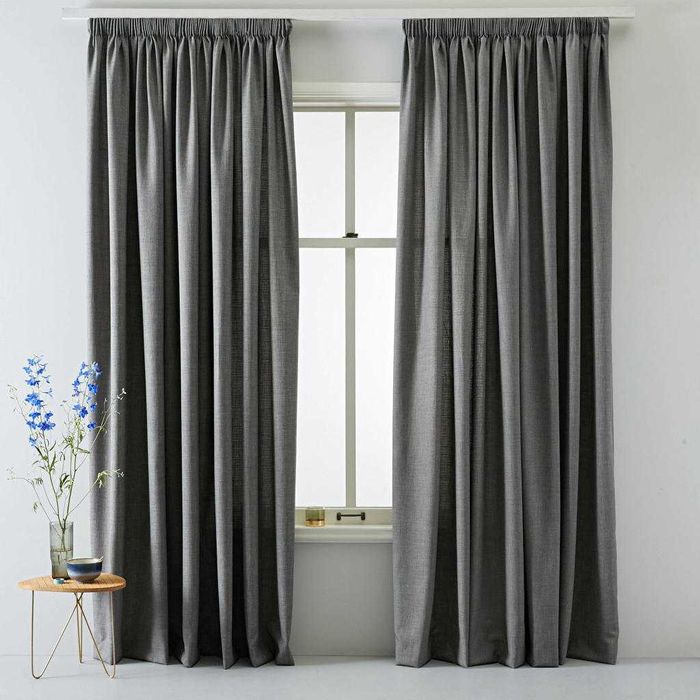 Cortina translúcida pronta a usar (cada) (140 x 260 cm)