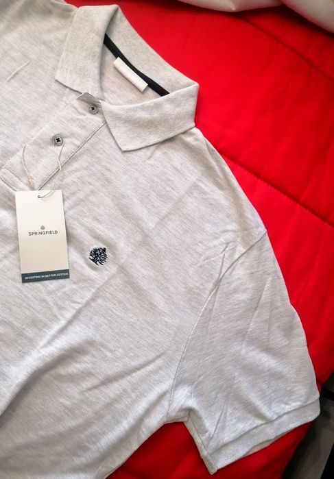 Polo de Homem SPRINGFIELD - XL (NOVO e original)