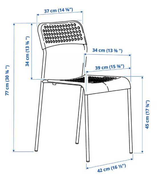 Cadeiras pretas interior/exterior (x4)
