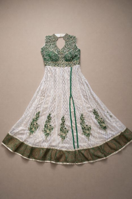 Sukienka Y2K Bollywood Anarkali dress Glamour 34 XXS