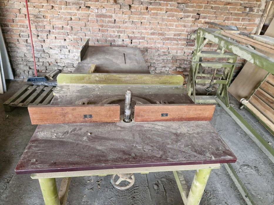 Maszyny stolarskie, piła tarczowa, frezarką, szlifierka