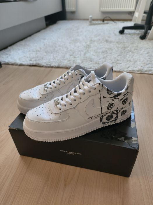 Buty w stylu Nike airforce supreme x cdg