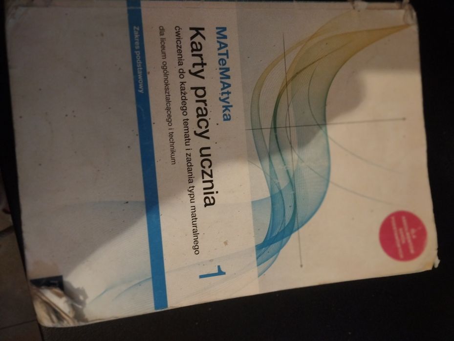 Matematyka 1 podręcznik+ ćwiczenia