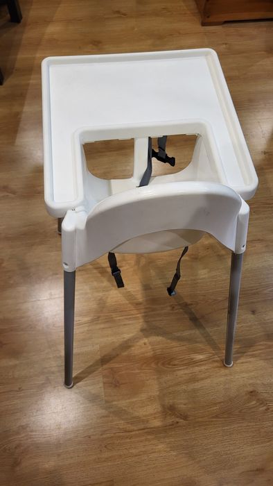 Krzesełko IKEA Antilop ze stolikiem dla dzieci niemowlaków karmienia