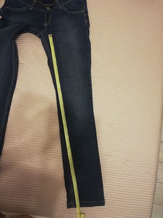 Spodnie jeansy ciążowe  Bebefield, r 36, S, fason slim
