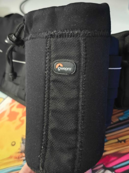 Conjunto Cinta Lowepro S&F Deluxe Technical Belt + 3 Bolsas Modulares