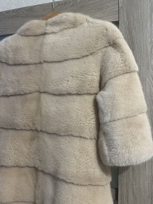 Шуба норкова норка плюшева S