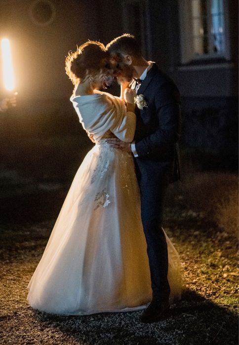 Suknia ślubna księżniczka