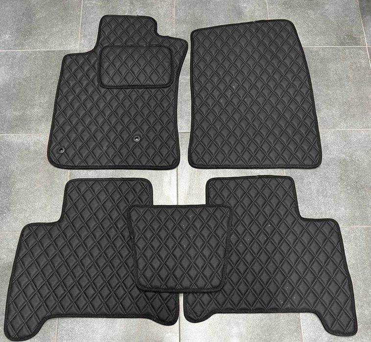 Коврики із екошкіри для Mercedes E-class W213\W212\W211\W 210\еко кожа