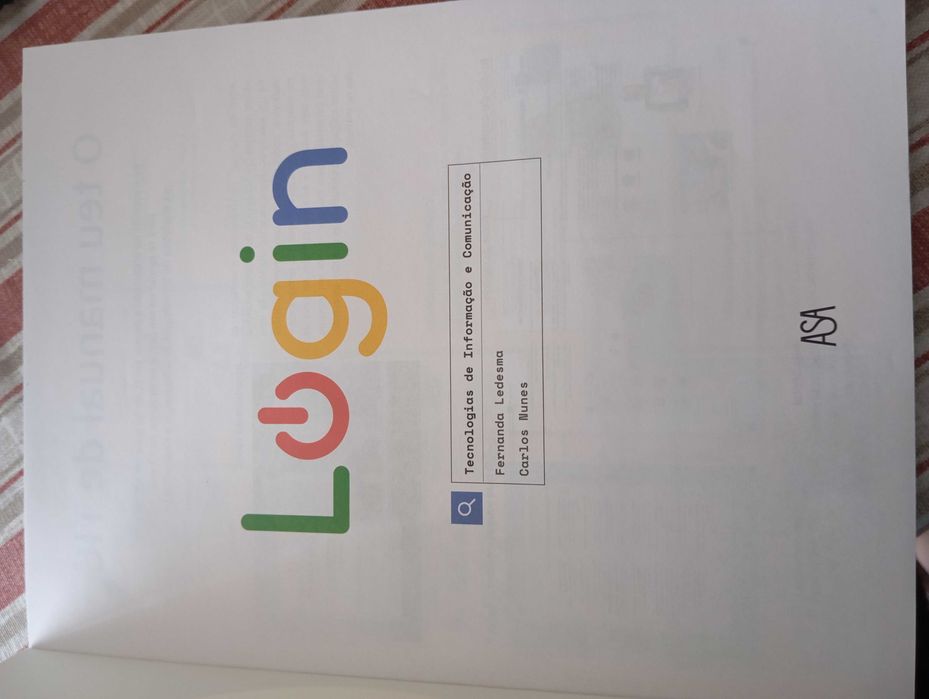 Login 7 - Tecnologias de Informação e Comunicação - 7º ano - Manual