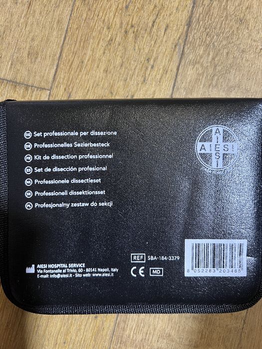 Kit de Dissecação Profissional AIESI (9 peças) - Novo
