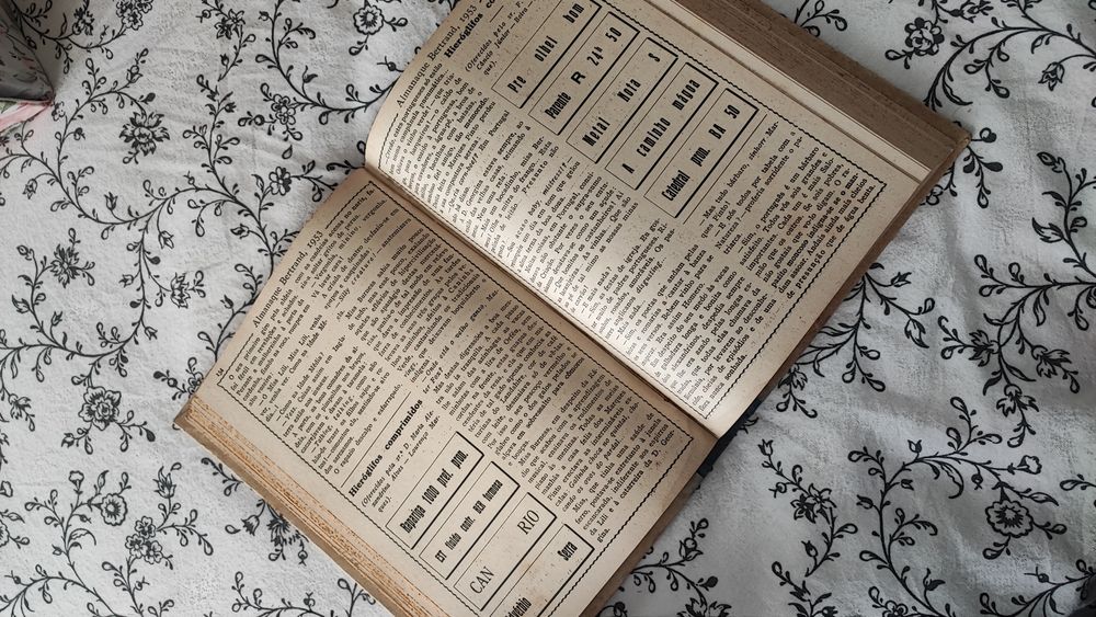 Livro Almanaque Bertrand 1953