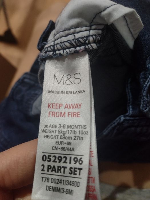 Ogrodniczki dżinsowe