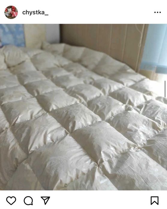 Чистка подушок перин