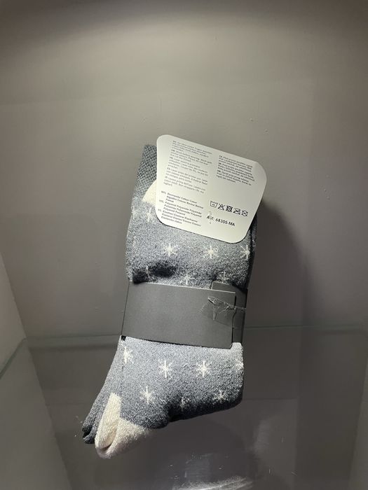 3 x pary skarpet Unisex, Świąteczne, grube, bawełna, rozmiar 39/42