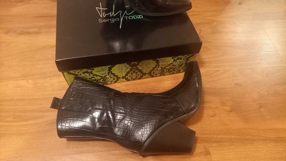 Modne botki - stan idealny