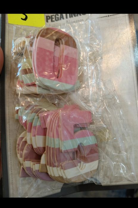 Zestaw naklejek cyferek