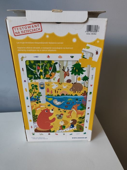 Puzzle obserwacyjne CZUCZU LAS 40 elenentów