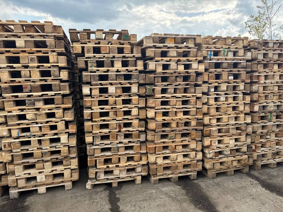палети 1200*800 піддони облегченні деревяні евро поддоны