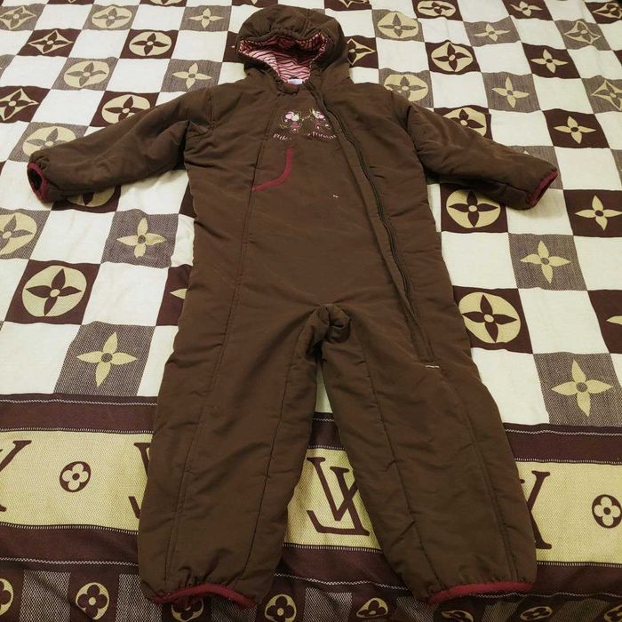 Зимний комбинезон полукомбинезон 98 104 110