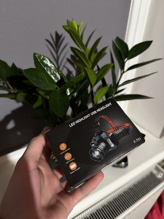 Ліхтарик налобний фонарик