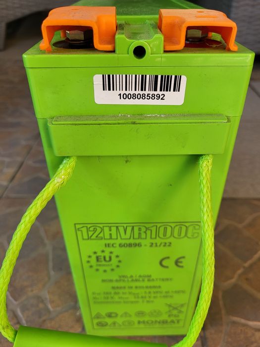 Акумуляторні батареї для ДБЖ Monbat 100A 12V