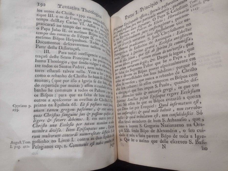 Tentativa Theologica á Sé Apostolica 1766 Antonio Pereira