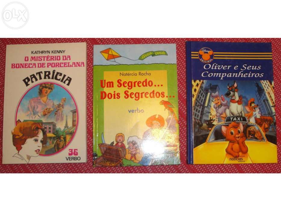 Livros juvenis (aventuras e outros)