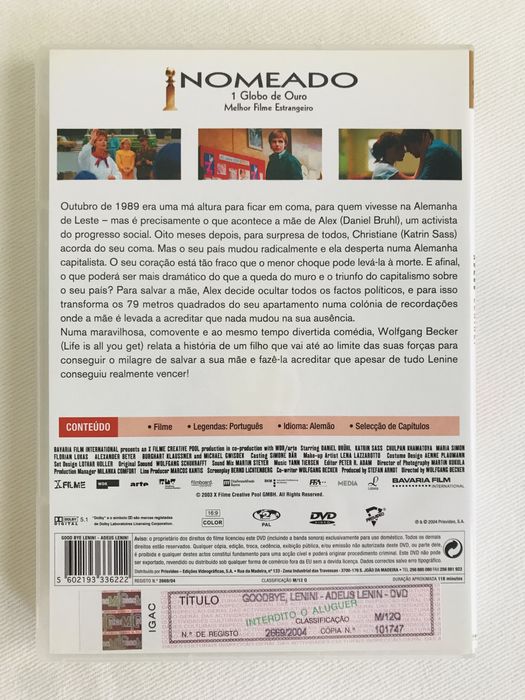 DVD "Good Bye Lenin!"64584423980161122