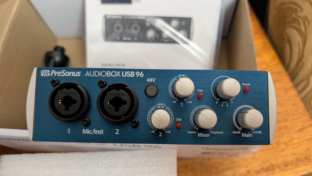 Звукова карта (аудіоінтерфейс) Presonus AudioBox USB96