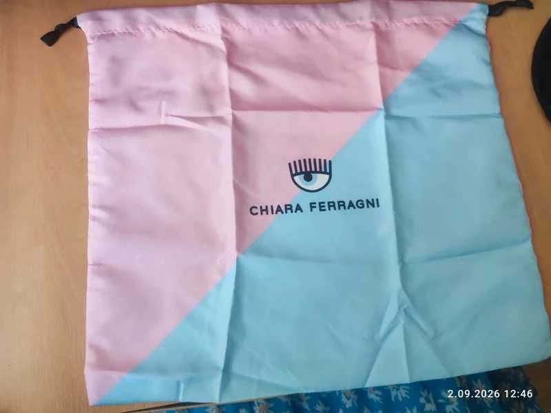 Oryginalny worek przeciwkurzowy dust bag marki Chiara Ferragni